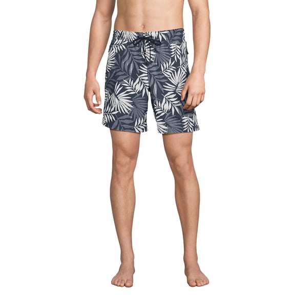 Lands' End Men's 7 Inch Volley Hydroliner Swim Trunks