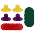 thumbnail image 1 of Miangastore Poussoir de Hockey sur Air ABS Rouge 1 Ensemble 3.7x3.7in, 1 of 8