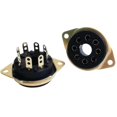 thumbnail image 2 of 2025 Latest Model 8Pin Vacuum Tube Socket Octal for 6P3P 6P6P 6n8p 6n9p 5Z3P 5Z2P 6j8p EL3, 2 of 5