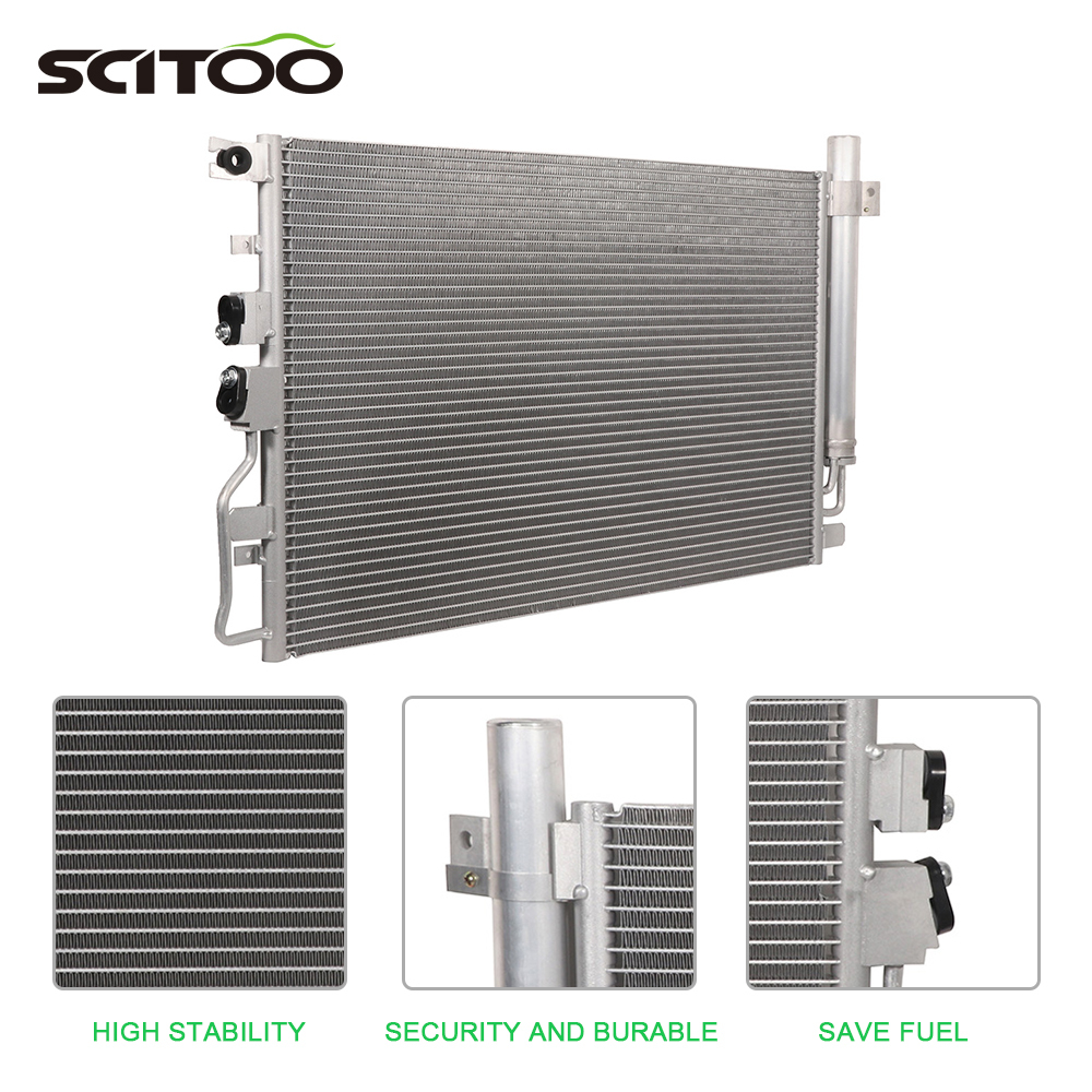 SCITOO SCITOO AC A/C Condenser 3789 Compatible with 2010-2016 GMC Terrain 2010-2015 Chevrolet Equinox
