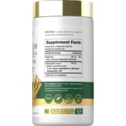 Magnesium Glycinate with Ashwagandha | 2,740mg Complex | 120 Vegetarian Capsules | by Carlyle