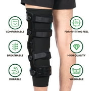 Insunen Knee Brace Undersleeve Closed Patella Comfortable Knee Sleeve for Under Brace Breathable Leg Sleeves for Men & Women (M)