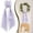 Purple, variant on Wreath Sash for Front Door, Wreath Scarf, Wreath Bow, Wreath Sash Summer, Bridal Shower Wreath Sash, Wreath Sash Bow, Garland Ribbon Accessories, Bow Bridal Shower Home Decor,5.12×55.12 in,Blue2