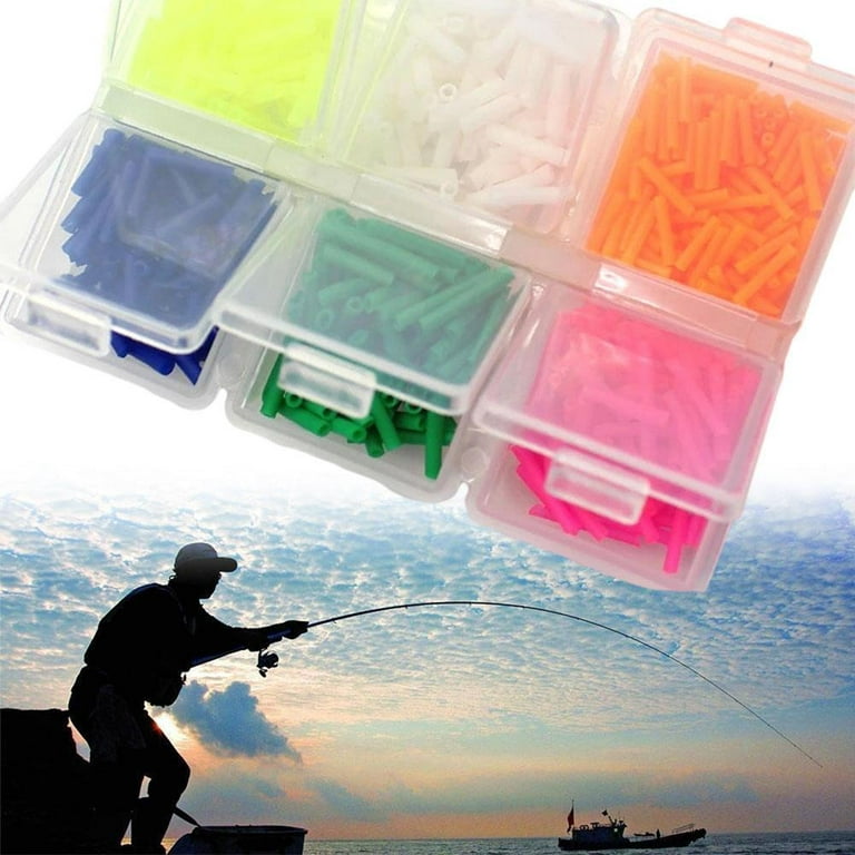 1 Box Color Silicone Tube Set Float Pole Fishing Rubbers !! NEW