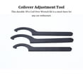thumbnail image 4 of Transemion 3pieces Spanner Wrench Set Wrench Set Coilover Set Coilover Adjustment Tool 3Pcs Coil Over Wrench Kit Durable, 4 of 6