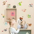 thumbnail image 4 of Espejo decorativo de madera con forma de cisne para habitación infantil (caqui), 4 of 7
