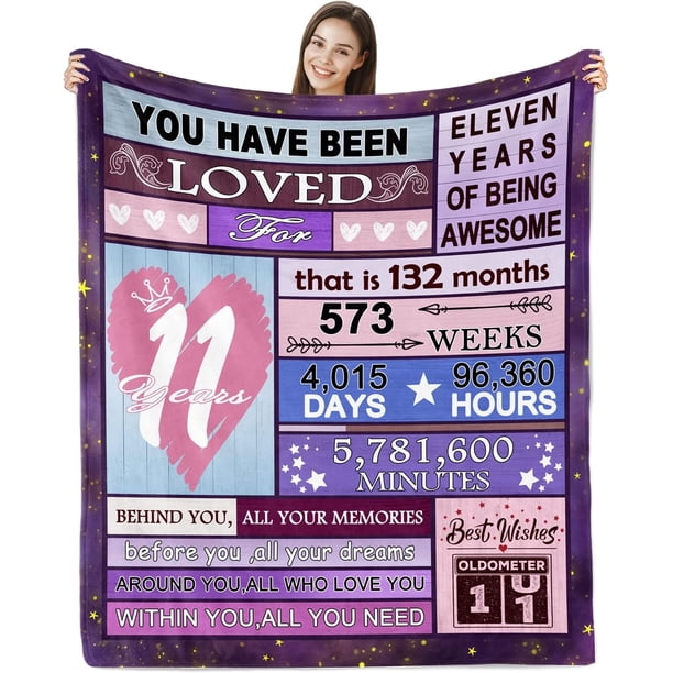 LHSHID Sweet 16 Gifts for Girls 16th Birthday Gifts for Girls Throw Blanket Birthday Gifts for 16 Year Old Girl 16th Birthday Gift Ideas Sweet 16 Birthday Decorations for Girl Teen 50x60in