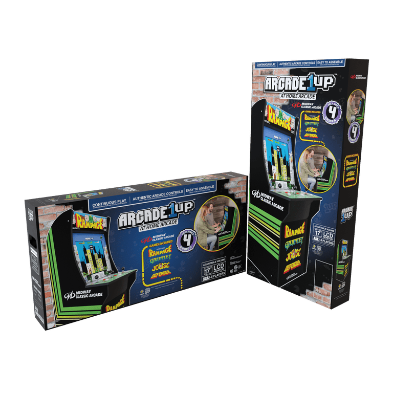 Arcade1Up, Rampage Arcade Machine, 4ft - Walmart.com