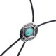thumbnail image 4 of Lazo del bolo Yuyangstore Lazo occidental del bolo Cuero Azul Turquesa Natural con Estampado Plateado en Relieve Vintage, 4 of 4