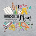 thumbnail image 3 of CafePress - Homeschooling Mom Long Sleeve T Shirt - Womens Baseball Tee, 3 of 4