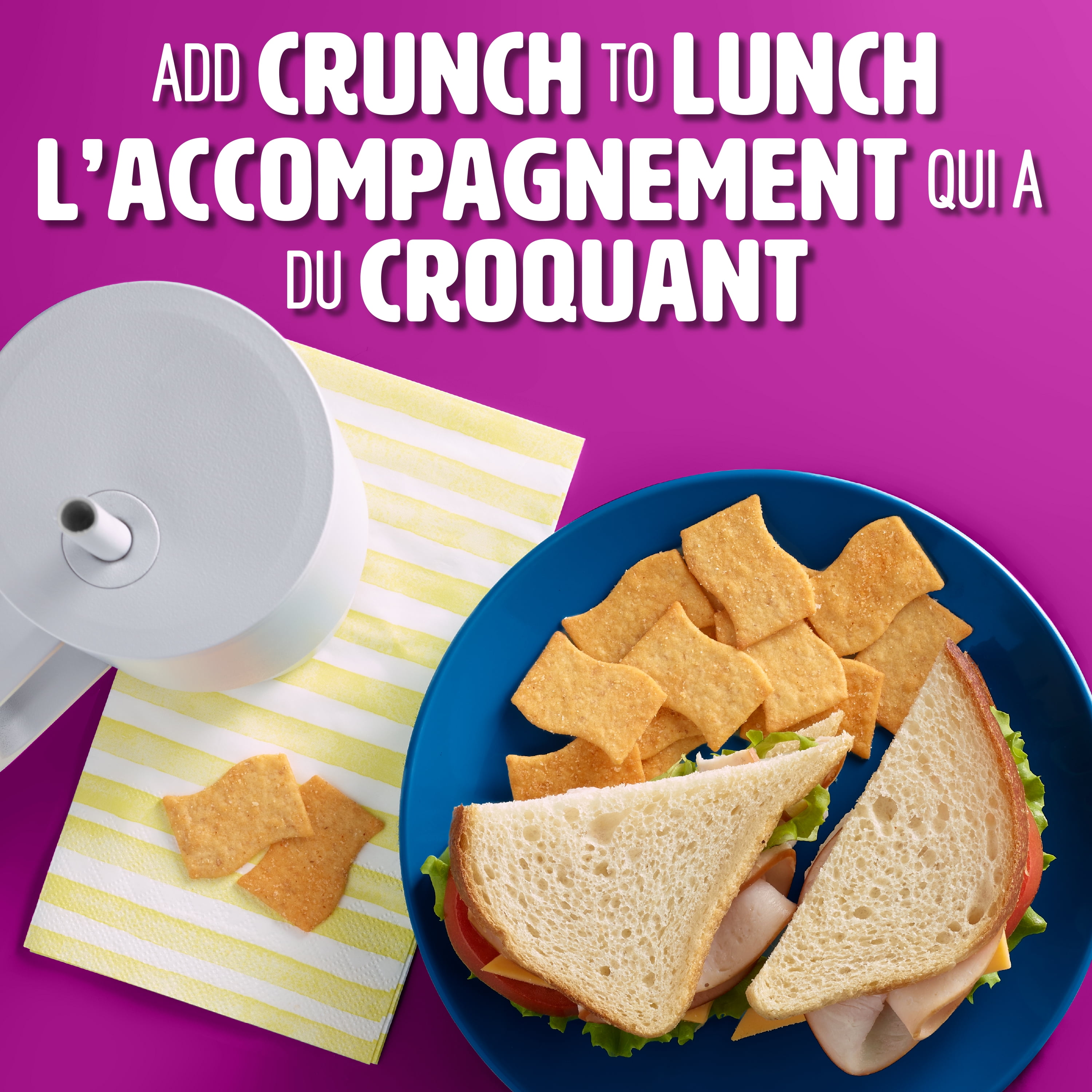 Crispers Saveur Assaisonnés Format Familial 240g