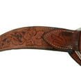 thumbnail image 4 of Western Breast Collar Leather Breastcollars Floral Tooled Black Painted Horse Barrel Racing Breastcollar Roping Trail Pleasure, 4 of 6