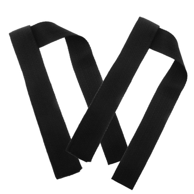 SOPOTUTU 1 Pair Ladder Strap Band Drift Board Ankle Straps Black Fabric Split Design for Experienced Snowboarders
