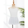 thumbnail image 3 of MSemis Kids Girls Ballet Dance Dress Gymnastics Leotard Tulle Tutu Skirt Dancewear White 15-16, 3 of 7