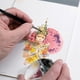 thumbnail image 3 of Winsor & Newton Serie 7 Kolinsky Sable Pincel de acuarela en miniatura - Mango corto redondo #3, 3 of 3