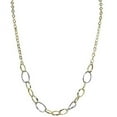 thumbnail image 1 of 20" 14K White & Yellow Gold Two Tone Chain Necklace, 1 of 1