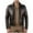 Brown, variant on Nmnitkp Leather Jackets for Men, Faux Bomber Jacket Men Motorcycle Lapel Asymmetric Zip-Up Blet Slim Fit Biker Coat & Jackets for Men Warm and Wear-Resistant Jacket Plus Size with Zipper Pockets