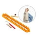 thumbnail image 3 of Advancent Kit de tejido de telar para principiantes, resistente y duradero, ligero y fácil de transportar para principiantes De coser amarillo 36cm, 3 of 6