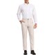 thumbnail image 2 of INSPIRE CHIC Pantalones de vestir de cuadros clásicos para hombres, con frente plano, para oficina y prom, color rosa claro 38, 2 of 7