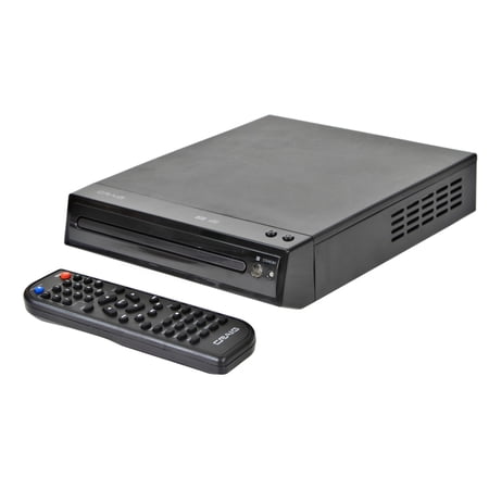 Craig CVD516 Compact DVD Player with Remote in Black Compatible with DVD/DVD-R/DVD-RW/JPEG/CD-R/CD-RW/CD