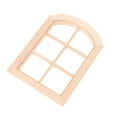 thumbnail image 2 of MasteelfCA Wooden Window Frame Ornament Doll House Window Ornament Mini House Accessory, 2 of 9