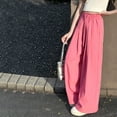 thumbnail image 6 of Generic Girls Sweatpants Baggy Barrel Pants Teen Wide Leg Open Bottom Casual Drawstring Soft Sweat Pant Straight Leg Joggers Pockets, 6 of 9