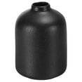 thumbnail image 1 of Jarrón de Cerámica Uxcell de 10.3 cm Jarrones Minimalistas para Centros de Mesa para Decoración de Habitaciones Negro, 1 of 4