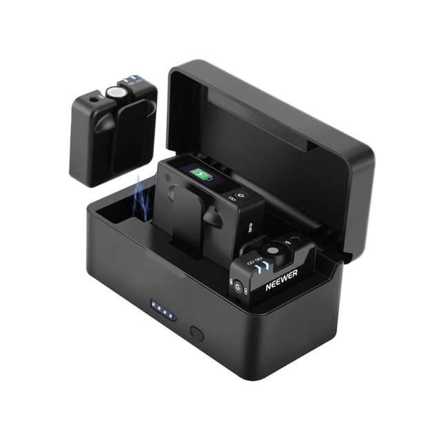 Neewer Micrófono Cm22 Inalámbrico Lavalier Pc/iPhone/Android