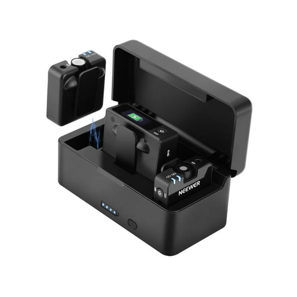 Neewer Micrófono Cm22 Inalámbrico Lavalier Pc/iPhone/Android