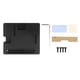 thumbnail image 1 of Estuche para disipador de Calor, 14 mm/0.6in para Raspberry Pi 3 Modelo A + Estuche para disipador de Calor de Carcasa ultradelgada de refrigeración CNC de Metal Negro, 1 of 11