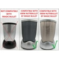thumbnail image 2 of Replacement Parts, Compatible with Nutribullet 600 and 900 Watts Blender Juicer Only (2 Tall Jars and 2 Lip Rings), 2 of 5