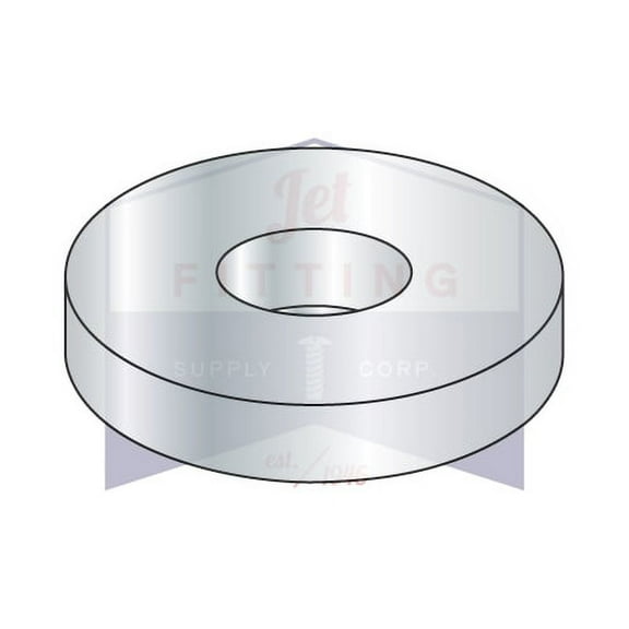 #4 SAE Flat Washers | Steel | Zinc (Quantity: 10 LBS)