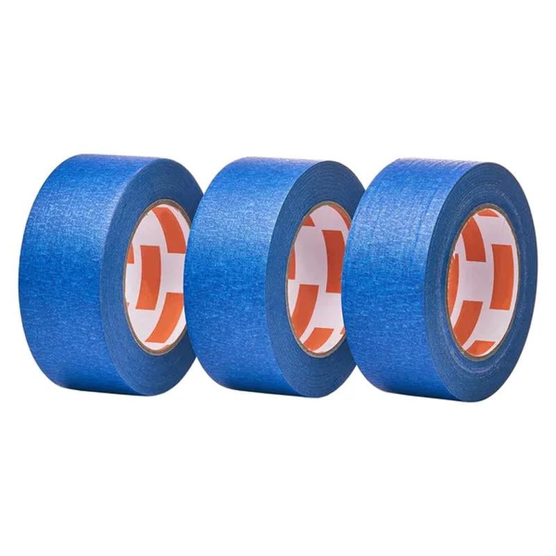 Painters Tape, Blue Painter Tape for Painting, Edge, Trim, Ceiling, Masking Tape Protects Surfaces and Removes Easily, DIY Craft Art, Labeling Decoration