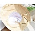 thumbnail image 4 of RV Sombrero de Playa para Mujer Sombrero de Verano Sombrero de Playa de ala Ancha Plegable Sombrero de jardín SPF UPF50, Beige Rojo Verde, 4 of 5