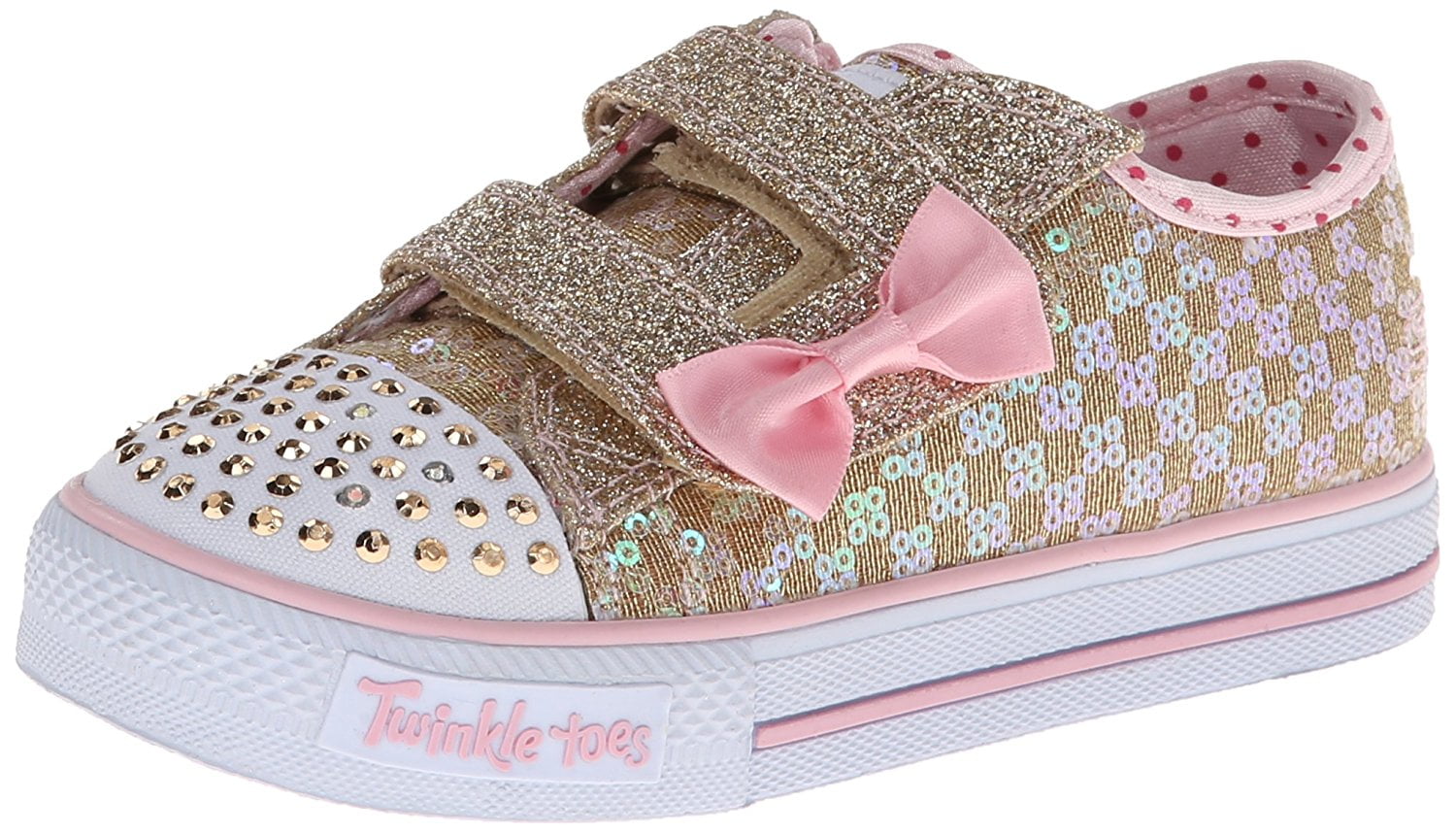 gold twinkle toes