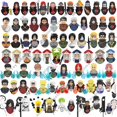 thumbnail image 2 of WM6108 mini action Naruto blocks Building Blocks Toys Anime cartoon Japanese Characters figures Bricks Assemble toys kids gifts Gao Jinjia LED, 2 of 2