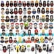 thumbnail image 2 of WM6108 mini action Naruto blocks Building Blocks Toys Anime cartoon Japanese Characters figures Bricks Assemble toys kids gifts Gao Jinjia LED, 2 of 2