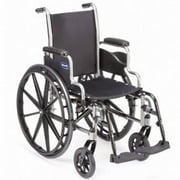 Invacare - Veranda Manual Wheelchair - 16" x 16" Desk-length Arms Swingaway legs - Black