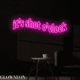 thumbnail image 2 of Glowneon It's Shot O'Clock Neon Sign, Party Led Sign, Bar Pub Decor, 2 of 4