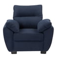 thumbnail image 1 of Sillón Dicasa Venecia 1 Plaza Azul para Sala, 1 of 11