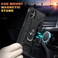 thumbnail image 5 of for Galaxy A04 Case Samsung A04 Case with Screen Protector Kickstand and Car Magnetic Sheet,Double-Layer Combination Protection,Fall Proof Protective Case for Samsung Galaxy A04(WJ Black), 5 of 16