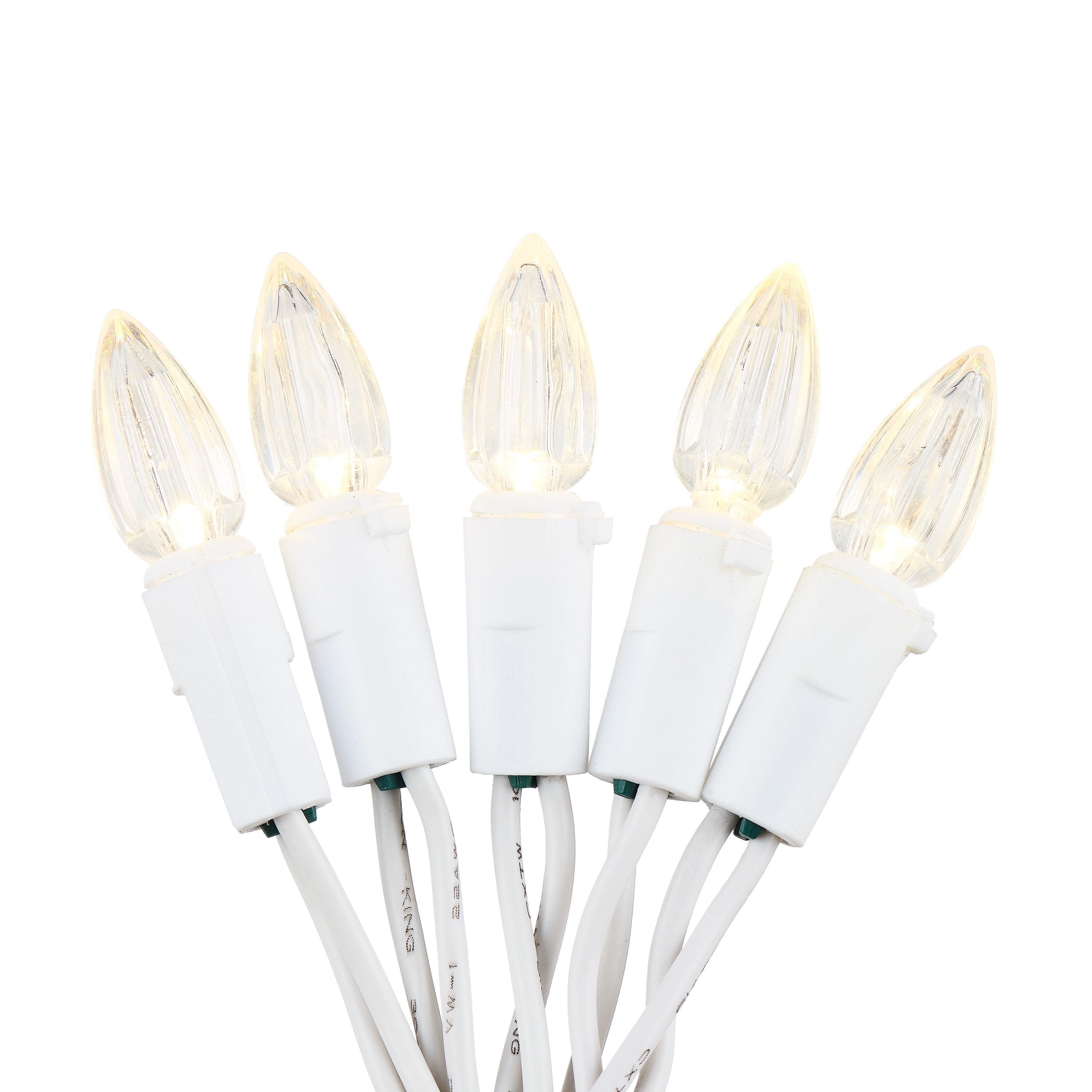 Sylvania Clear Staylit Platinum LED C3 Icicle String Lights Christmas