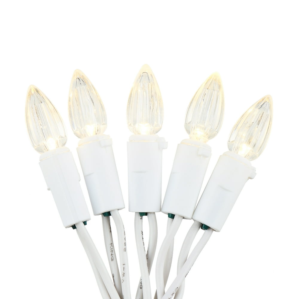 Sylvania Staylit Platinum LED C3 Icicle String Christmas Lights Set 5.