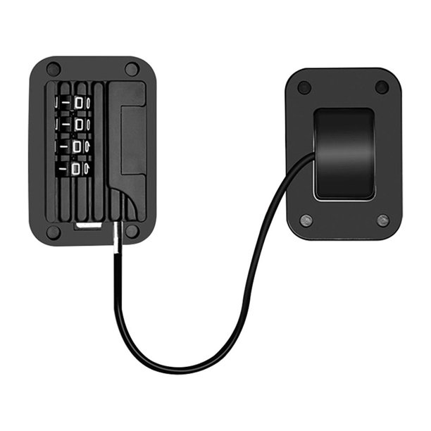 Cerradura de seguridad para bebés, cerradura adhesiva para puerta y ventana, seguridad para niños y bebés (negro)
