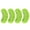 Green, variant on Pimea 6 Pack Thick Microfiber Spray Mop Replacement Pads, Universal Fit, Super Absorbent for All Hard Floors