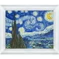 thumbnail image 1 of La Pastiche Vincent Van Gogh 'Starry Night' Hand Painted Oil Reproduction, 1 of 5