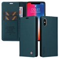 thumbnail image 1 of Funda para iPhone XS MAX Estuche de Cuero PU Tipo Cartera con Ranuras para Tarjetas y Cierre Magnético, 1 of 5