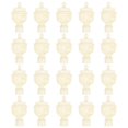 thumbnail image 2 of Curtain Rod Caps Decoration Ivory 11.5x6.4cm Wear Resistance 20Pack, 2 of 3
