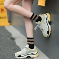 thumbnail image 4 of Spotted Leopard Print Women Socks Fashion Mid-Tube Socks For Girls Novelty Animal Pattern Japanese Style Autuma Spring Summer Grey3 35-40, 4 of 6