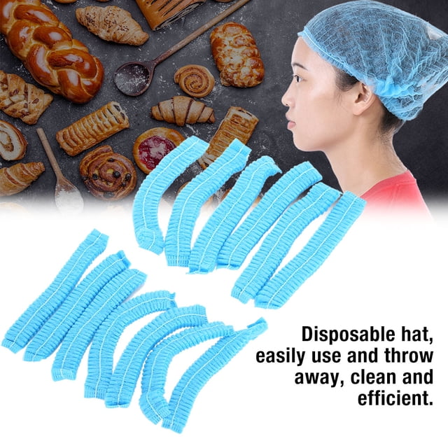Suministros de salón de belleza, 100 unidades de gorro de ducha desechable para ducha y gorro antipolvo, el mejor de su clase